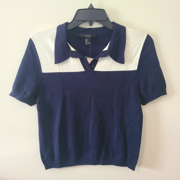 Forever 21 Cropped Polo - Picture 2 of 6